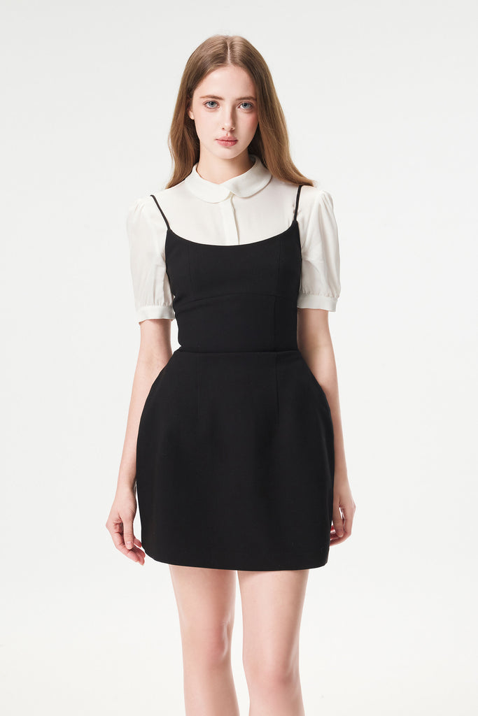 DR236086 White Top/Dress{Pre-order}