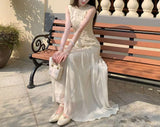 DR235325/Pre-order 2 Styles{Sleeveless & Short Sleeve}