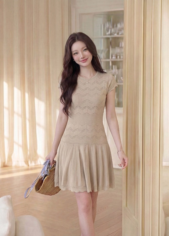 DR236049 Knit Cardigan/Dress{Pre-order}