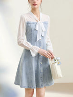 DR23249 Denim Dress/Pre-order