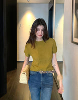 DR235616 Knit Top/Pre-order 2 colour