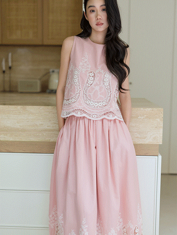 DR236114 Top/Skirt{Pre-order}