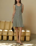 DR235124 Top/Skirt{Pre-order 2 colour}