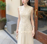 DR235325/Pre-order 2 Styles{Sleeveless & Short Sleeve}
