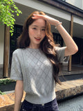 DR236303 Knit Top/Pre-order 2 colours