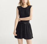 DR235833 Knit Dress+Cardigan {Pre-order}