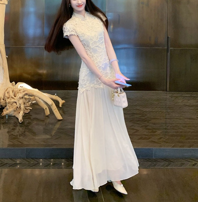 DR235325/Pre-order 2 Styles{Sleeveless & Short Sleeve}