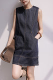 DR235528 Denim Dress/Pre-order