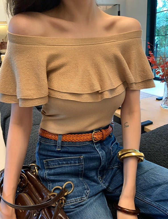 DR235703 Knit Top/Pre-order