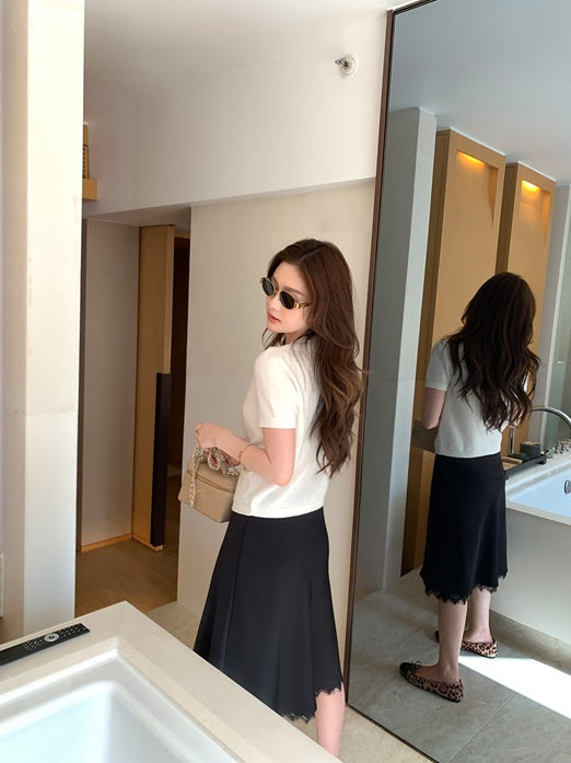 DR236214 Knit Top/Pre-order 2 colours