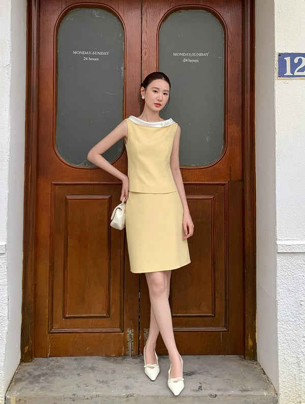 DR236243 Top/Skirt{Pre-order 2 colours}