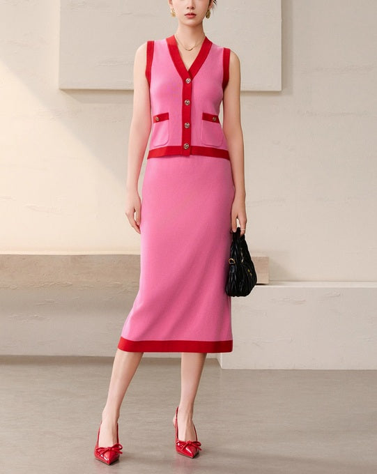 DR23719 Knit Top/Pre-order