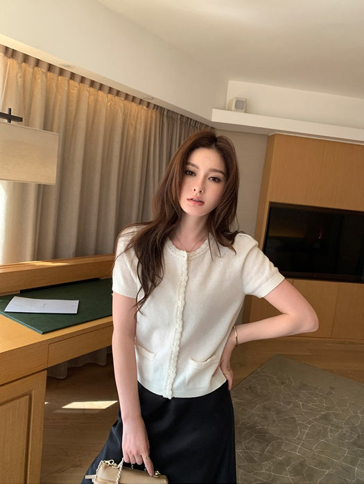 DR236214 Knit Top/Pre-order 2 colours