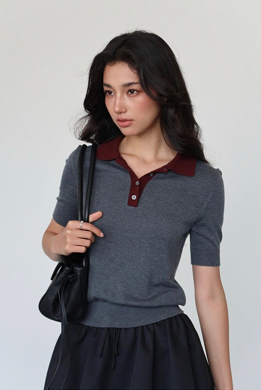 DR236187 Knit Top/Pre-order 2 colours