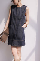 DR235528 Denim Dress/Pre-order