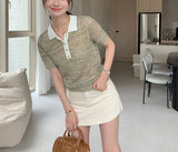 DR236062 Knit Top/Pre-order