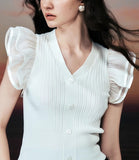 DR23714 Knit Top/Pre-order