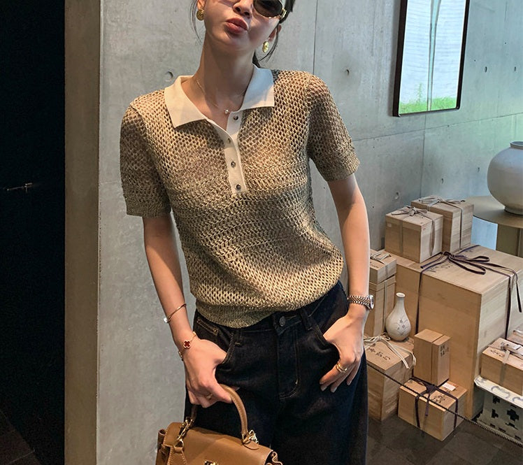 DR236062 Knit Top/Pre-order