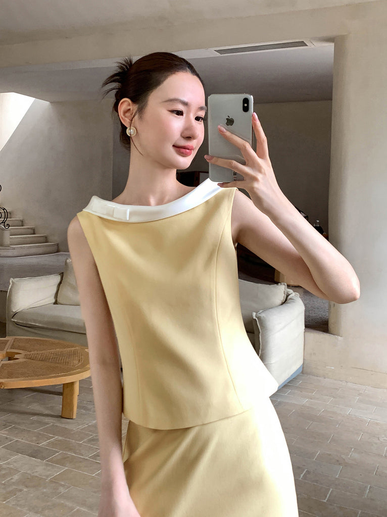 DR236243 Top/Skirt{Pre-order 2 colours}