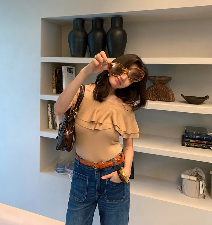 DR235703 Knit Top/Pre-order