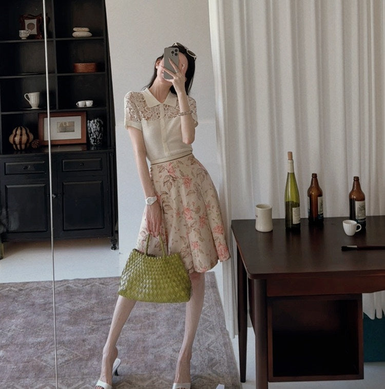 TP235811 Knit Top/Skirt {Pre-order}