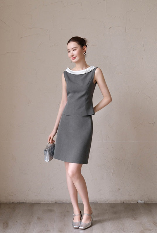 DR236243 Top/Skirt{Pre-order 2 colours}