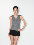 DR236098 Knit Top/Pre-order 2 colour