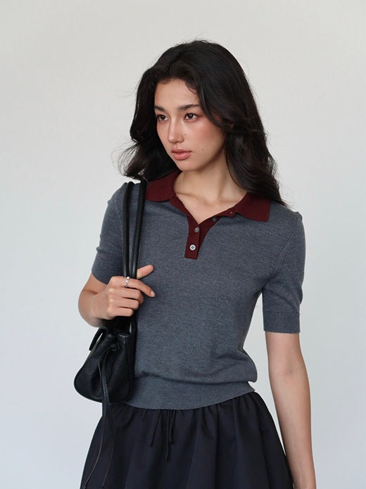 DR236187 Knit Top/Pre-order 2 colours