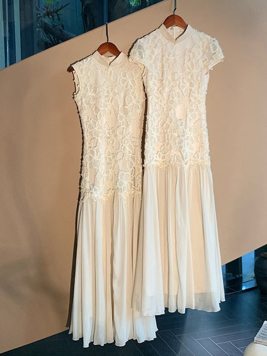DR235325/Pre-order 2 Styles{Sleeveless & Short Sleeve}