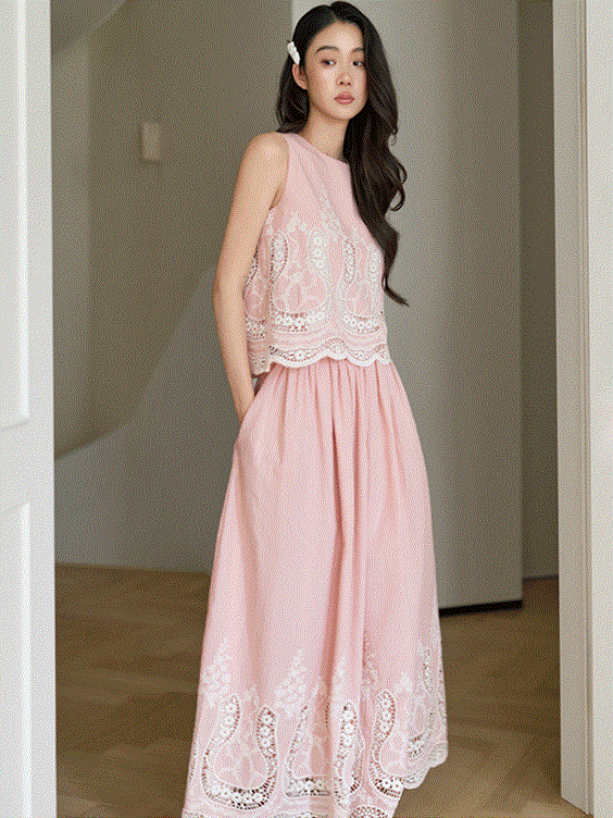 DR236114 Top/Skirt{Pre-order}