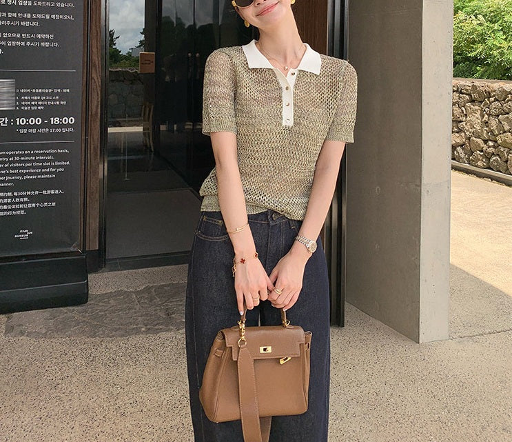 DR236062 Knit Top/Pre-order