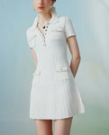 DR24020 Knit Dress/Pre-order 2 colours