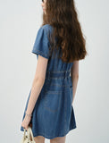 DR235055 Denim Dress/Pre-order