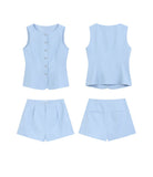 DR236232 Top/Shorts{Pre-order 2 colours}