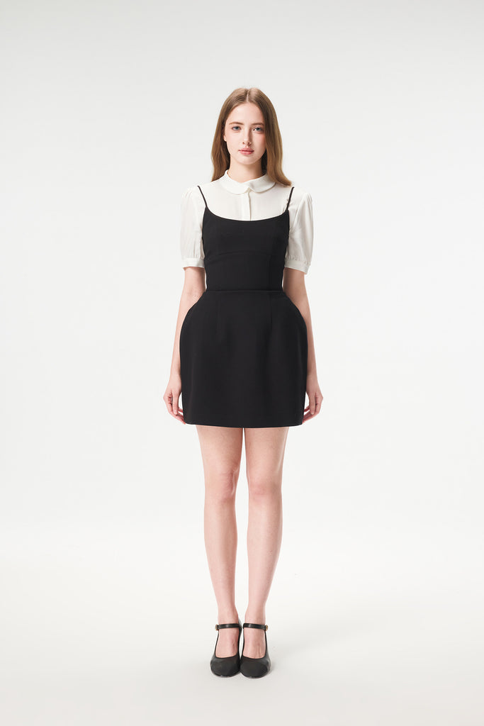 DR236086 White Top/Dress{Pre-order}