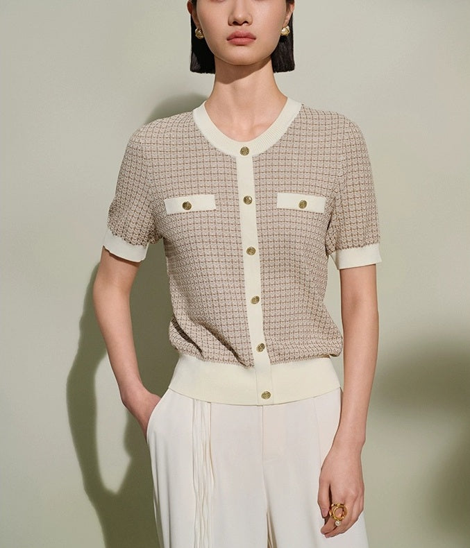 DR235704 Knit Top/Pre-order