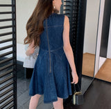 DR23354 Denim Dress/Pre-order