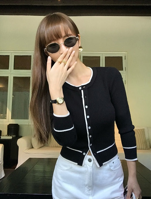 DR235617 Knit Top/Pre-order 2 colour