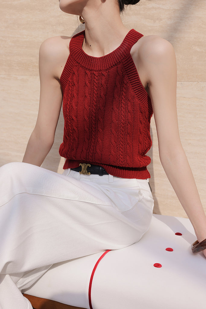 DR235632 Knit Top/Pre-order 2 colours
