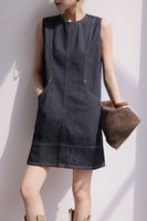 DR235528 Denim Dress/Pre-order