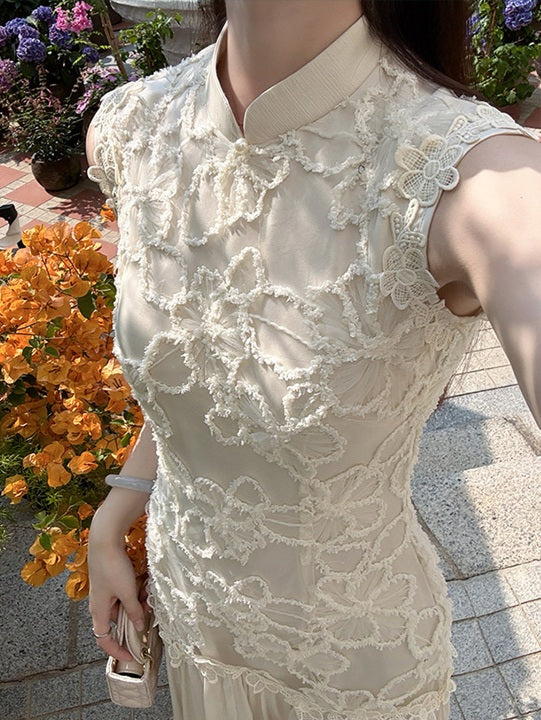 DR235325/Pre-order 2 Styles{Sleeveless & Short Sleeve}