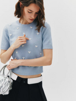 DR235605 Knit Top/Pre-order 2 Colours