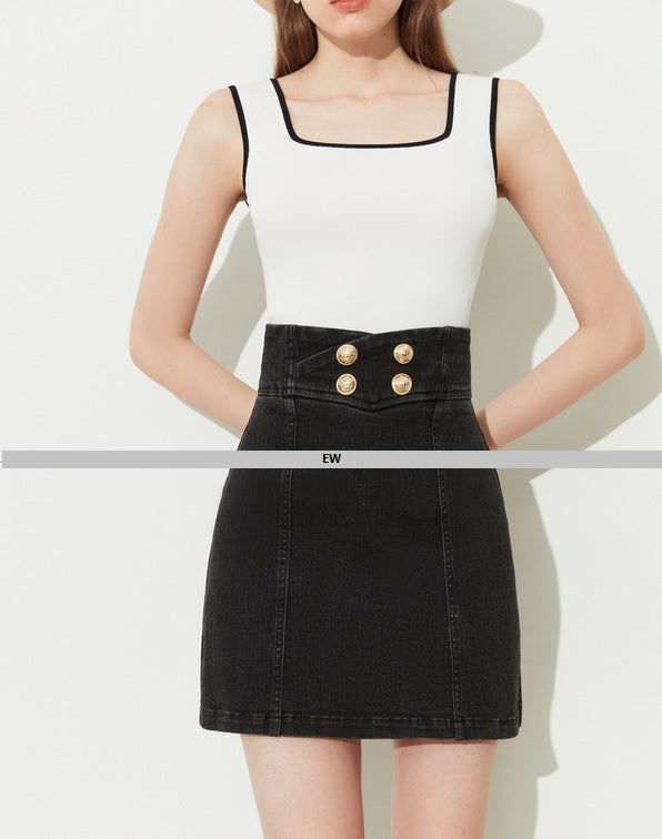 SK23301 Denim Skirt/Pre-order